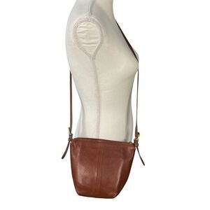 Vintage Coach MacDougal Tan Leather Crossbody 4130